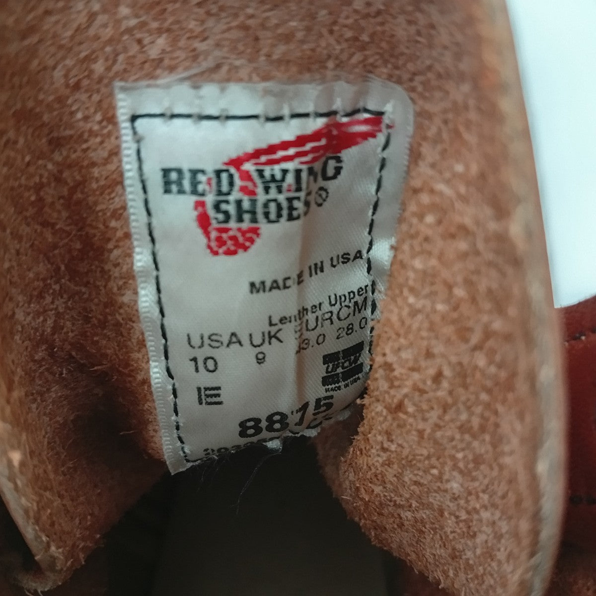 RED WING 6-INCH CLASSIC MOCブーツ8875 古着・中古-7枚目のアイテム画像
