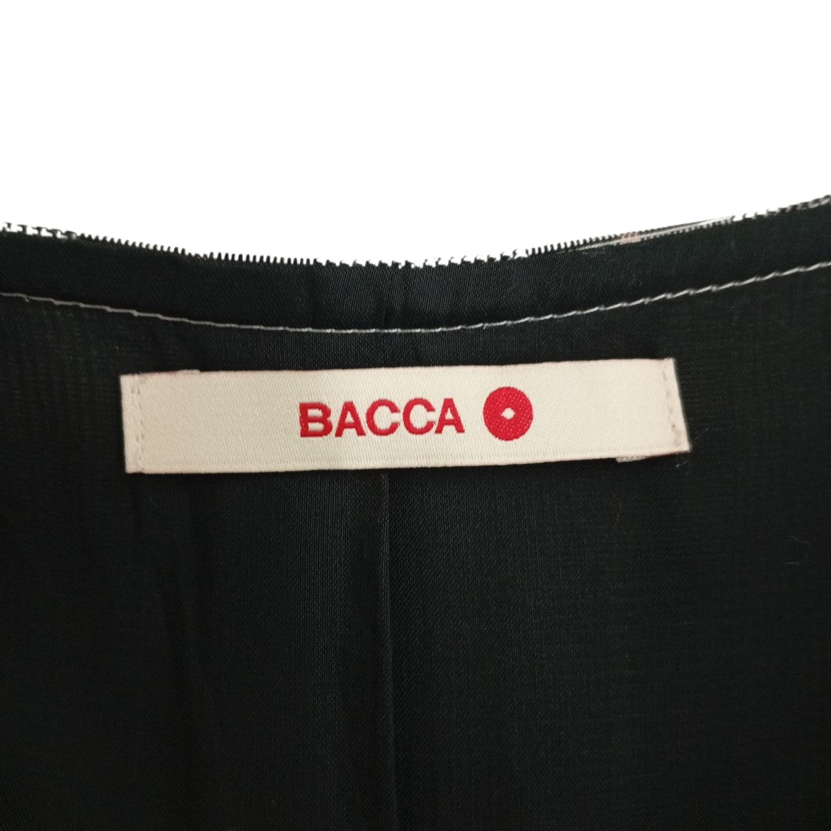 BACCA チェックオールインワン35-06-71-06353 古着・中古-4枚目のアイテム画像