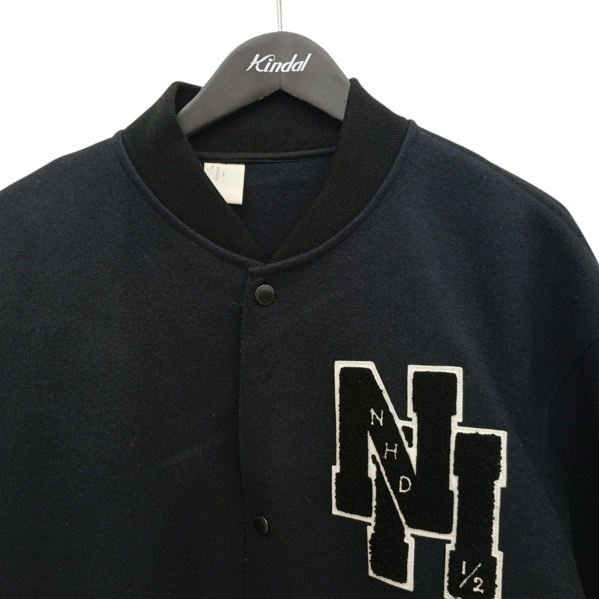 N．HOOLYWOOD×EDIFICE EXCLUSIVE MELTON STADIUM JUMPERスタジャン9212-BL05-052 古着・中古-5枚目のアイテム画像