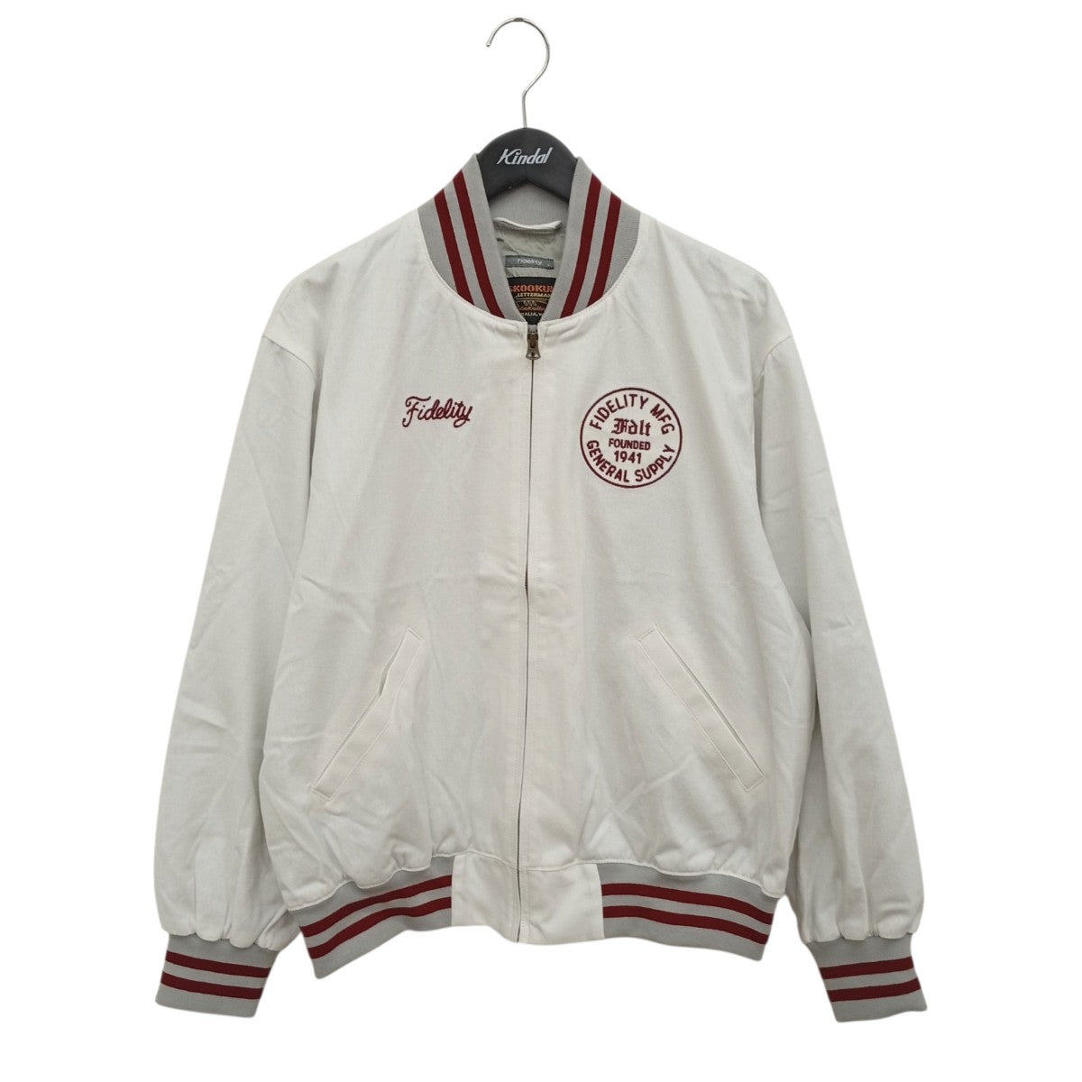 SKOOKUM×FIDELITY COLABO SPORTS JACKETスタジャンSN-25375900 古着・中古-1枚目のアイテム画像