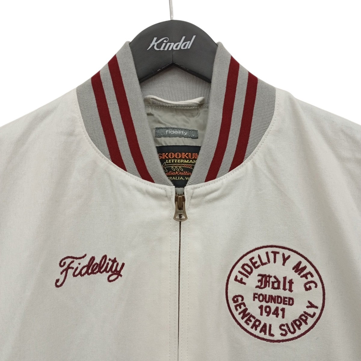 SKOOKUM×FIDELITY COLABO SPORTS JACKETスタジャンSN-25375900 古着・中古-3枚目のアイテム画像