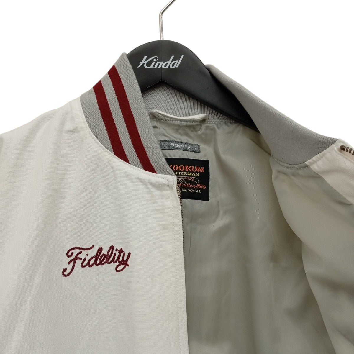 SKOOKUM×FIDELITY COLABO SPORTS JACKETスタジャンSN-25375900 古着・中古-4枚目のアイテム画像