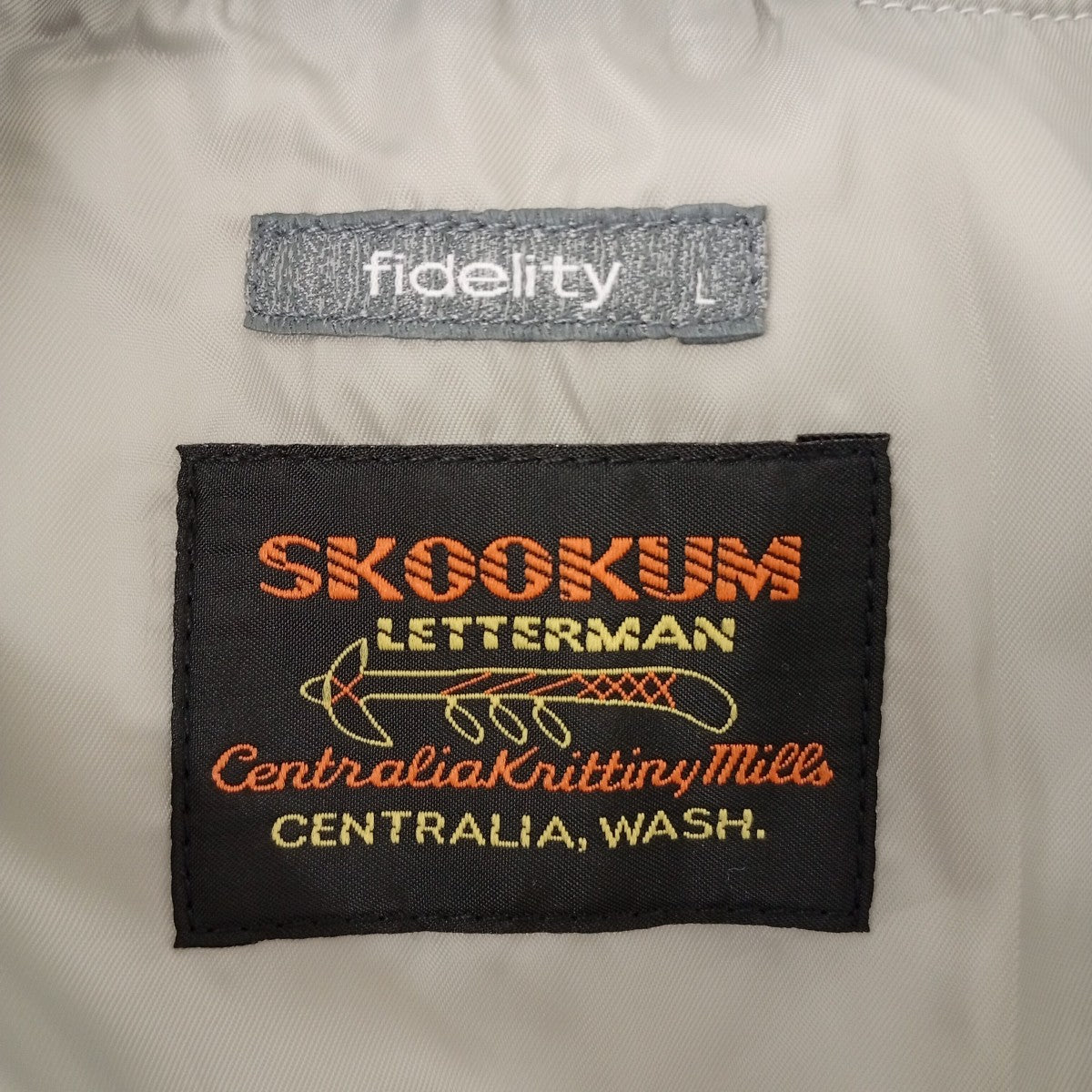 SKOOKUM×FIDELITY COLABO SPORTS JACKETスタジャンSN-25375900 古着・中古-6枚目のアイテム画像