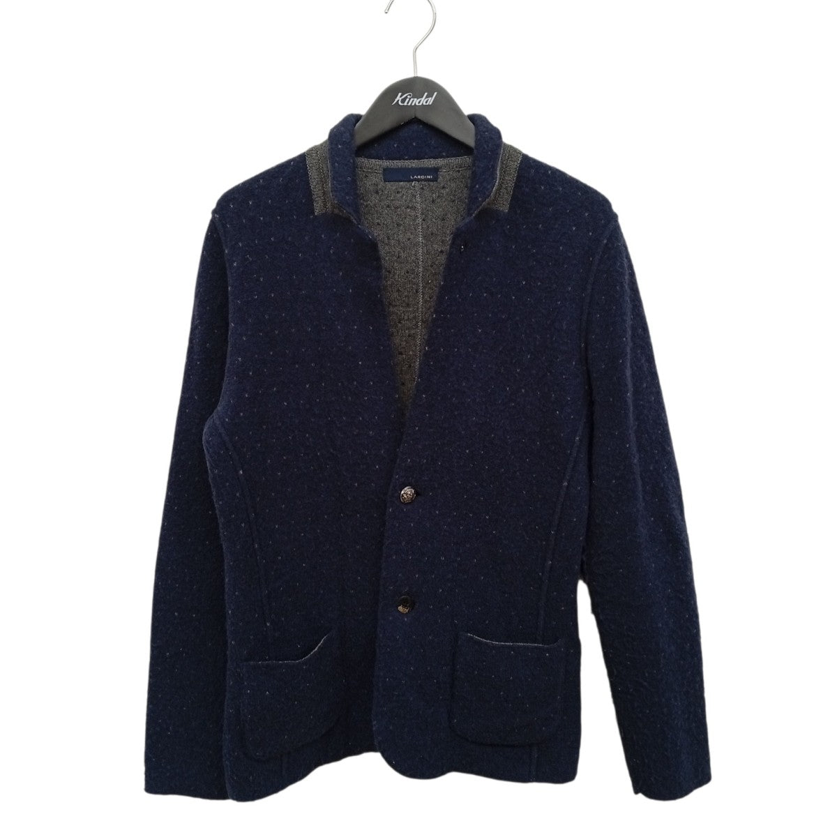 LARDINI ニットジャケットJHLJM18 古着・中古-1枚目のアイテム画像
