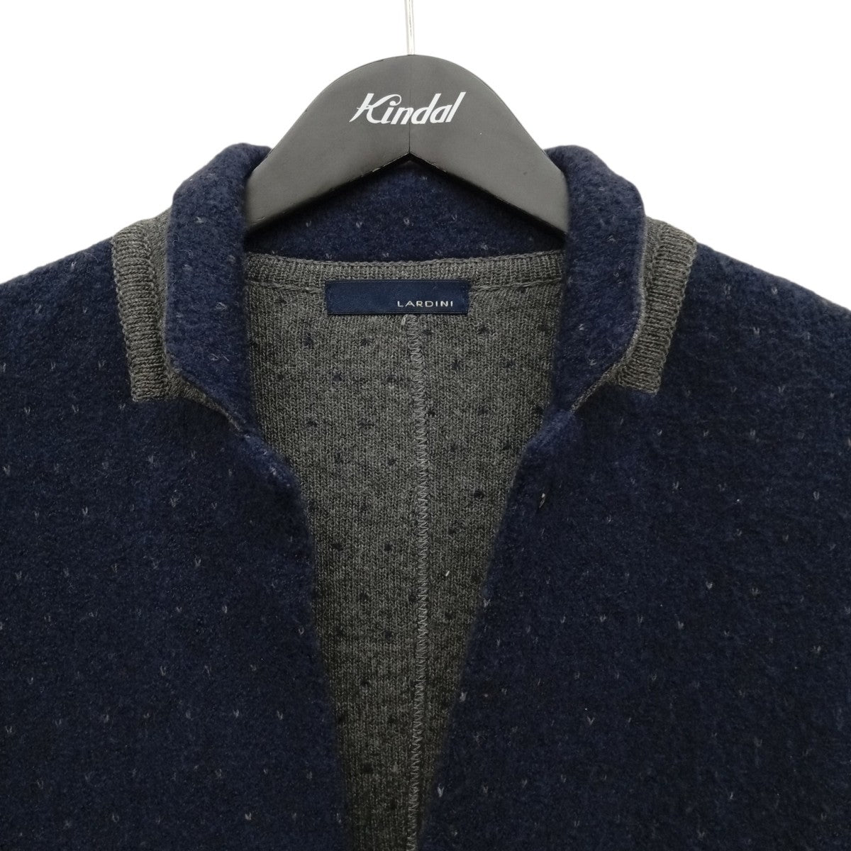 LARDINI ニットジャケットJHLJM18 古着・中古-6枚目のアイテム画像