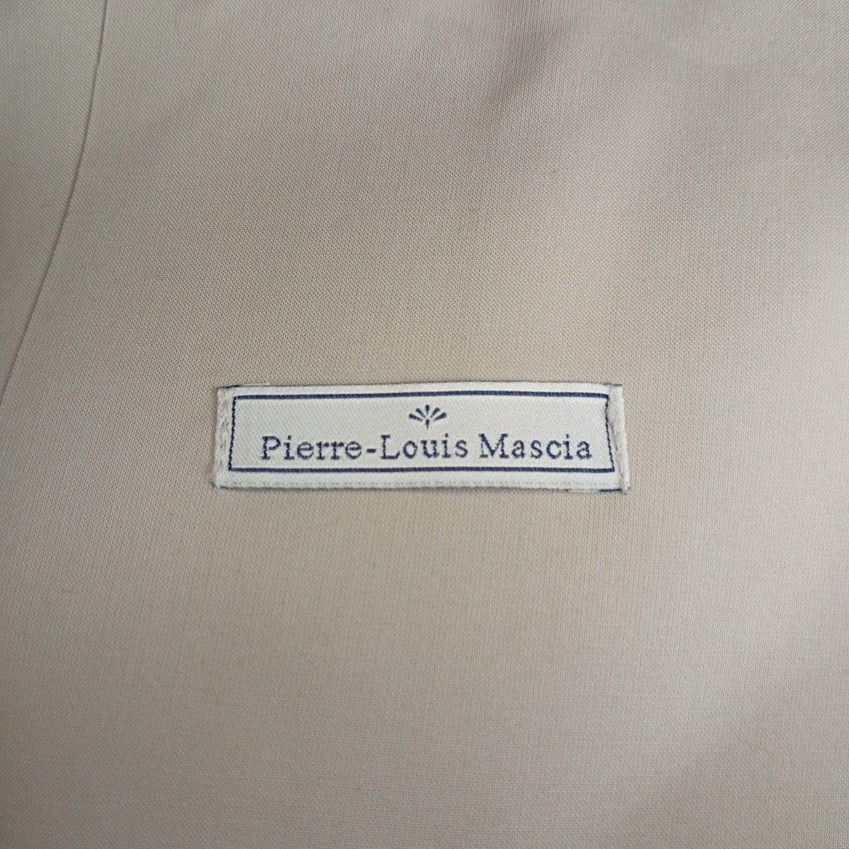 HANCOCK×Pierre-Louis Mascia ゴム引き総柄ハーフコート 古着・中古-3枚目のアイテム画像