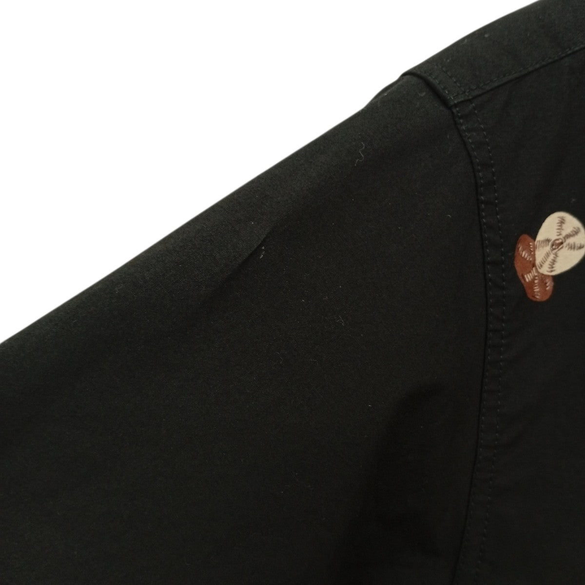 BROAD COTTON S S Open Shirt ROCK’N’ROLL GUITAR半袖シャツSH38117