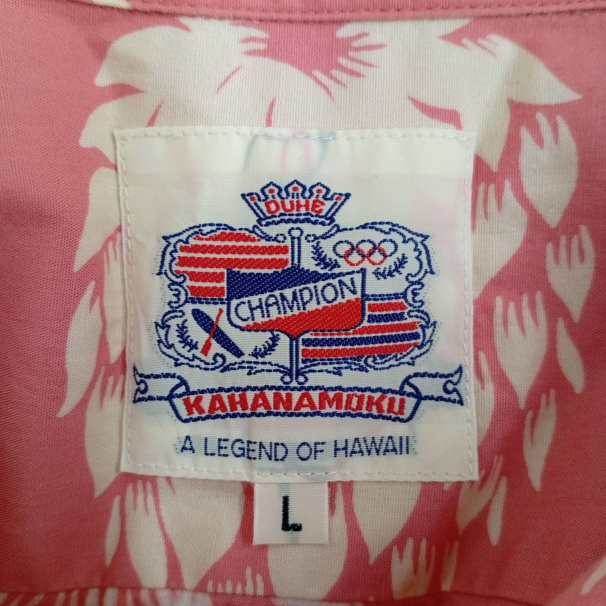 DUKE KAHANAMOKU COTTON HAWAIIAN SHIRT DUKE’S PINEAPPLEアロハシャツDK37811 古着・中古-3枚目のアイテム画像
