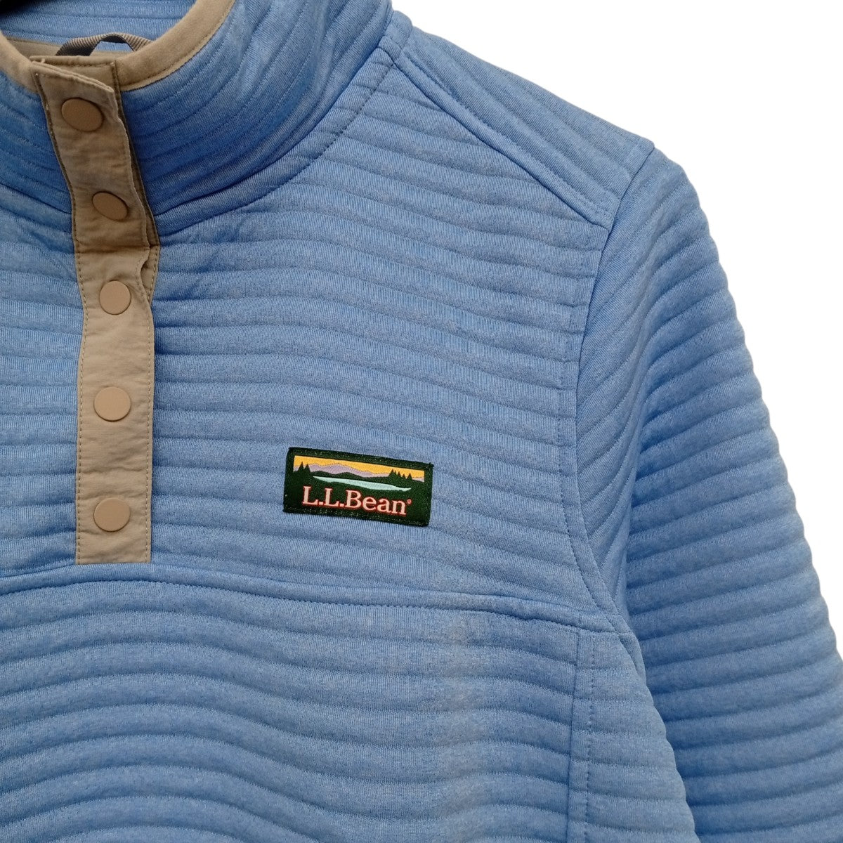 L．L．Bean エアーライト・ニット・プルオーバートレーナー506835 古着・中古-5枚目のアイテム画像