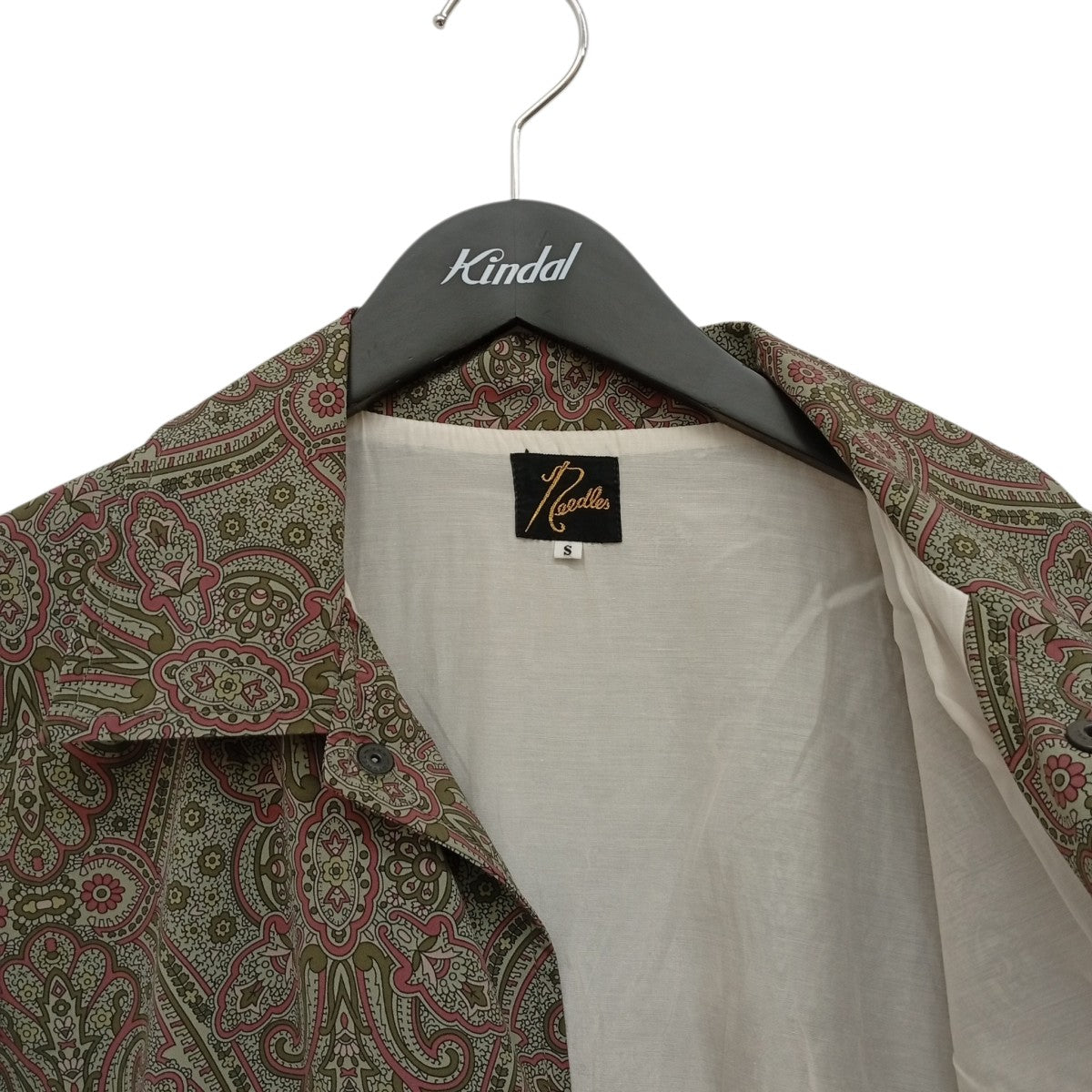 Needles COACH JACKET-TAFFETA PAISLEYジャケットCH140 古着・中古-6枚目のアイテム画像