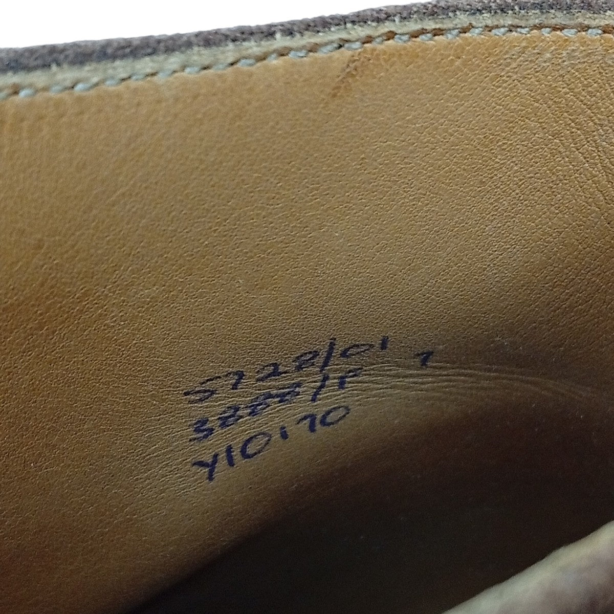 Aquascutum チャッカーブーツY10170 古着・中古-6枚目のアイテム画像