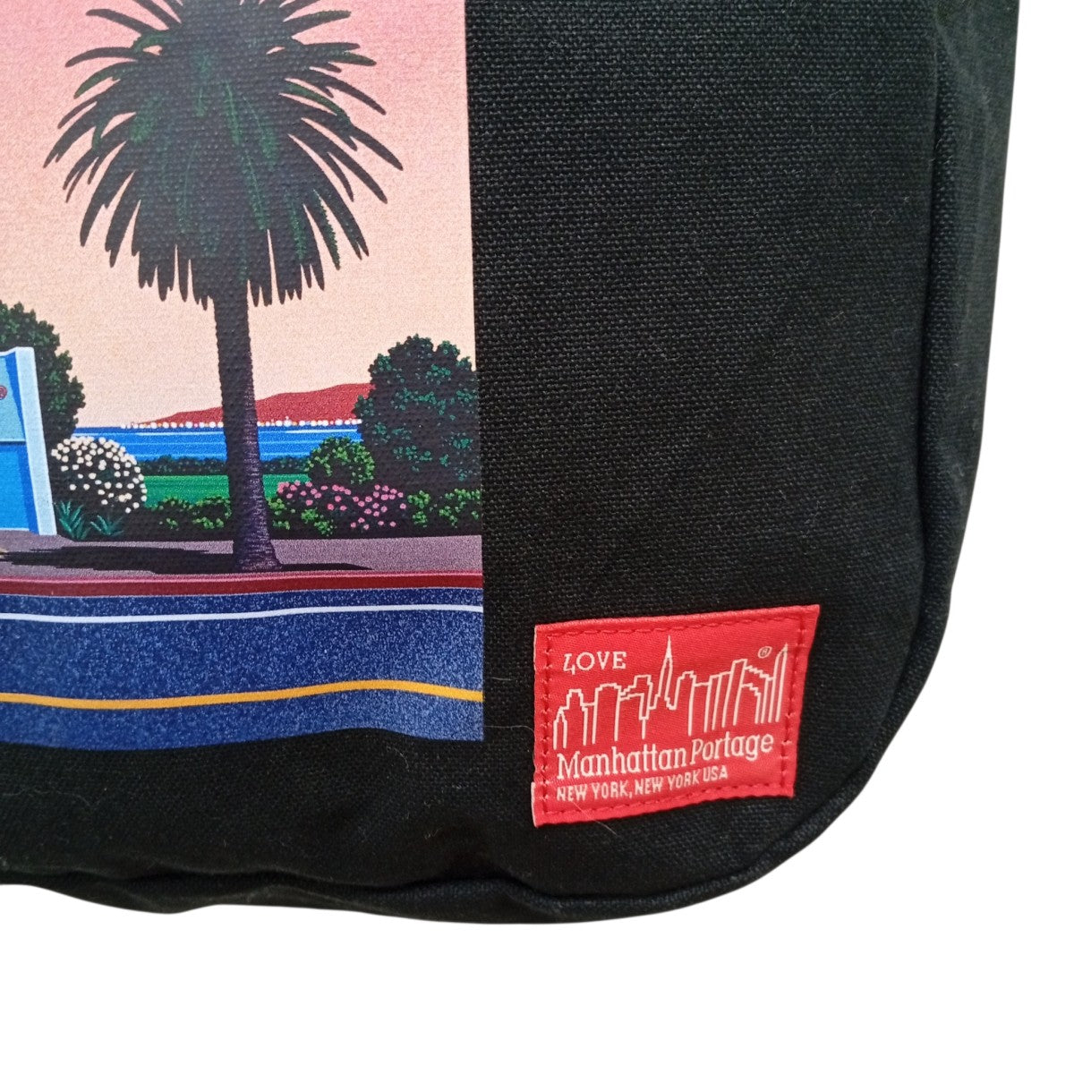 Manhattan Portage×永井博 ショルダーバッグB21885 古着・中古-5枚目のアイテム画像