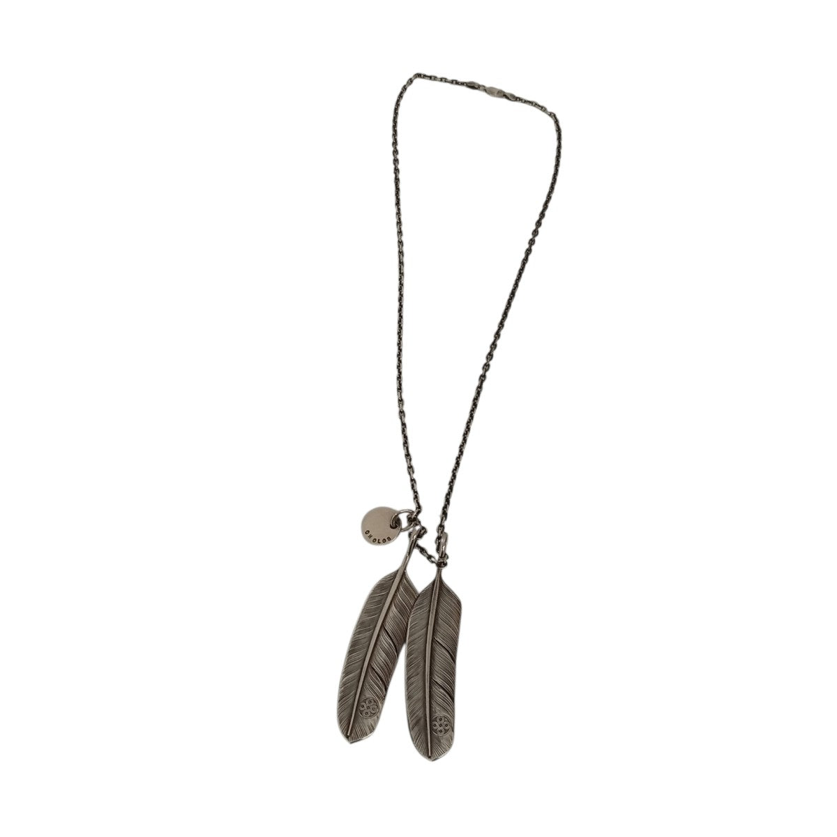 CHOLOS DOUBLE FEATHER TOP Sネックレス 古着・中古-2枚目のアイテム画像
