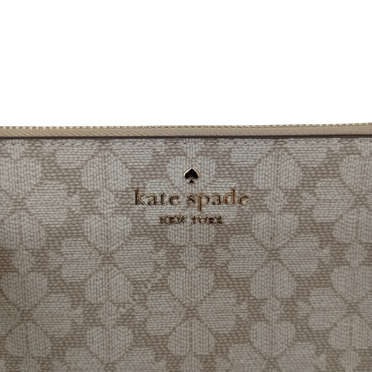 Kate Spade ルーシー スペード フラワー ミディアム L-ジップ リスレットポーチKG487 古着・中古-3枚目のアイテム画像