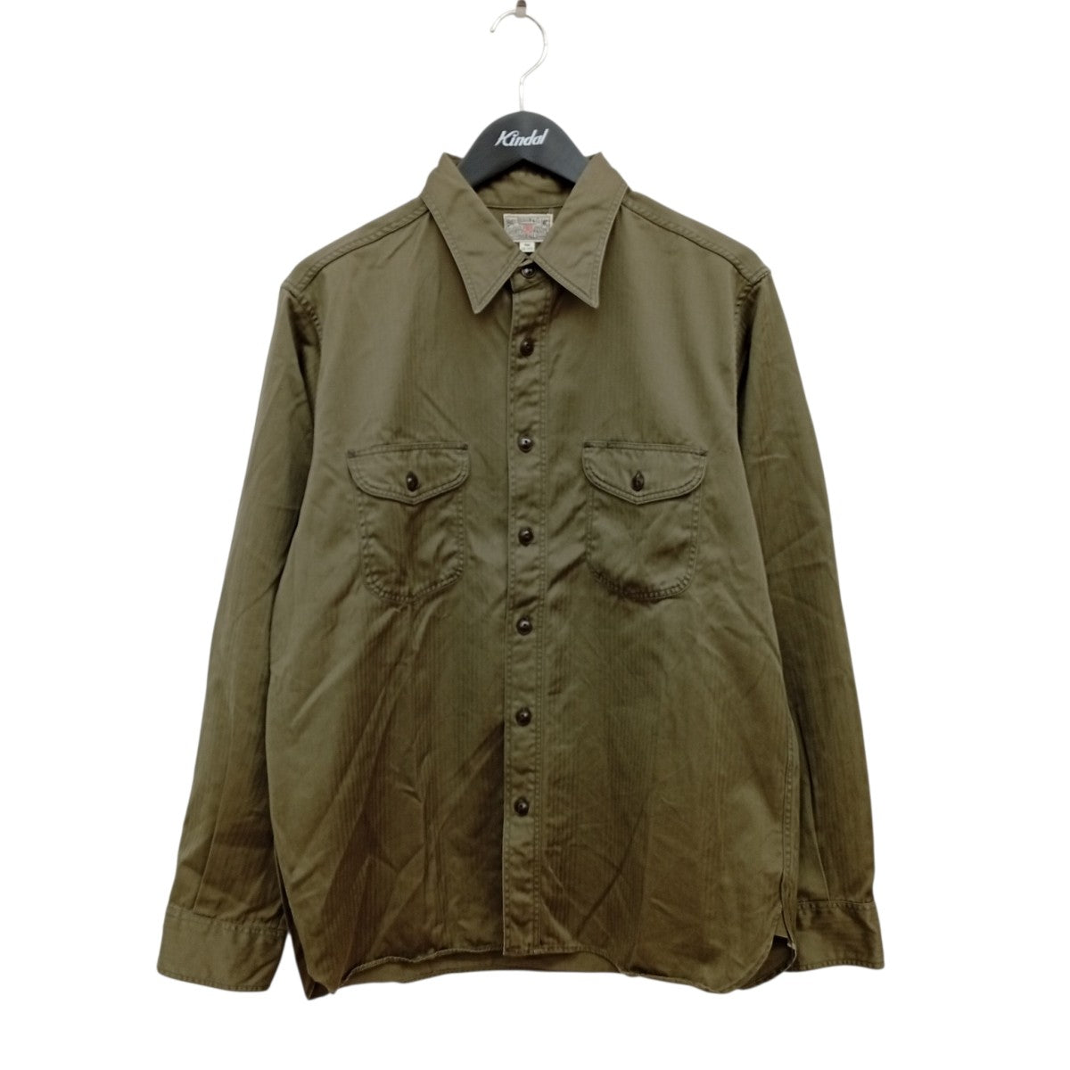 HERRINGBONE WORK SHIRTシャツBR26081