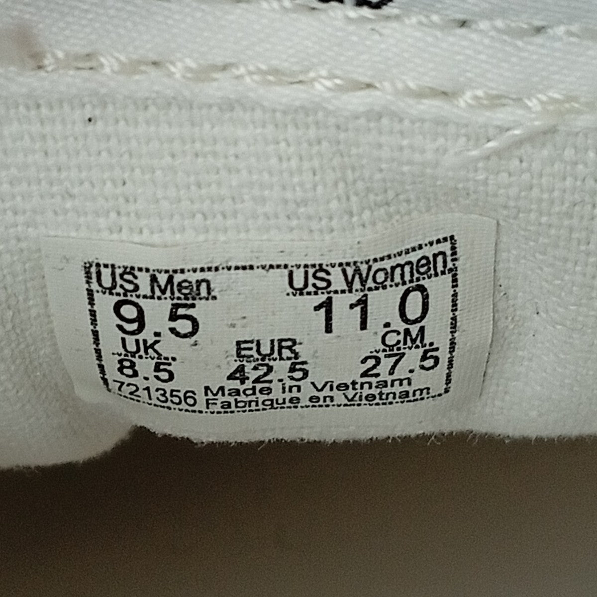 VANS VAULT×WTAPS Og Old Skool LxスニーカーVN0A4P3X20F 古着・中古-6枚目のアイテム画像
