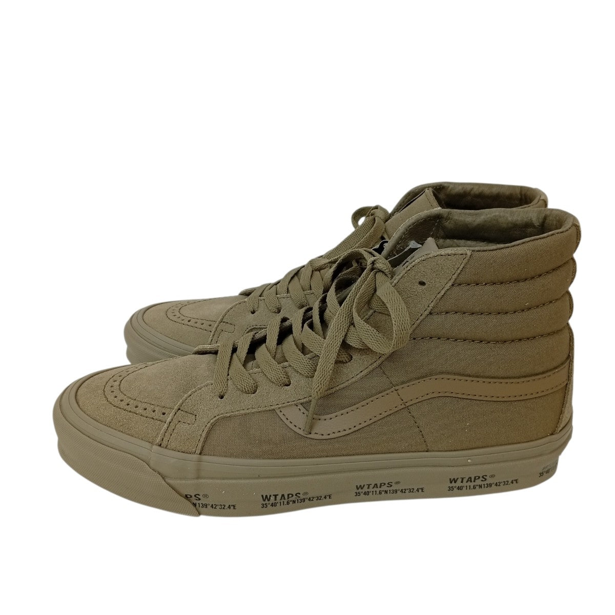 VANS VAULT×WTAPS Og Sk8-Hi LxハイカットスニーカーVN0A4BVBCX6 古着・中古-3枚目のアイテム画像