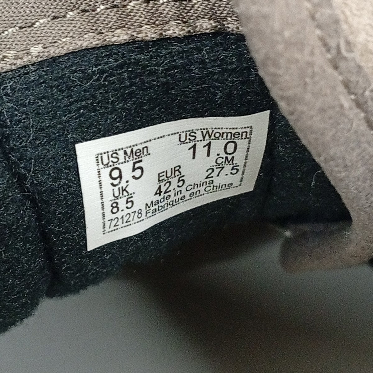VANS VAULT×WTAPS Og HALF CABスニーカーVN0A3DP6BMD1 古着・中古-5枚目のアイテム画像
