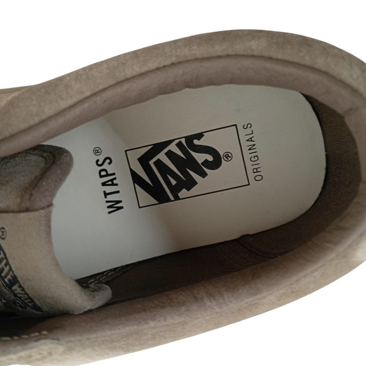 VANS VAULT×WTAPS Og Old Skool LスニーカーVN0A4P3XBMD1 古着・中古-5枚目のアイテム画像