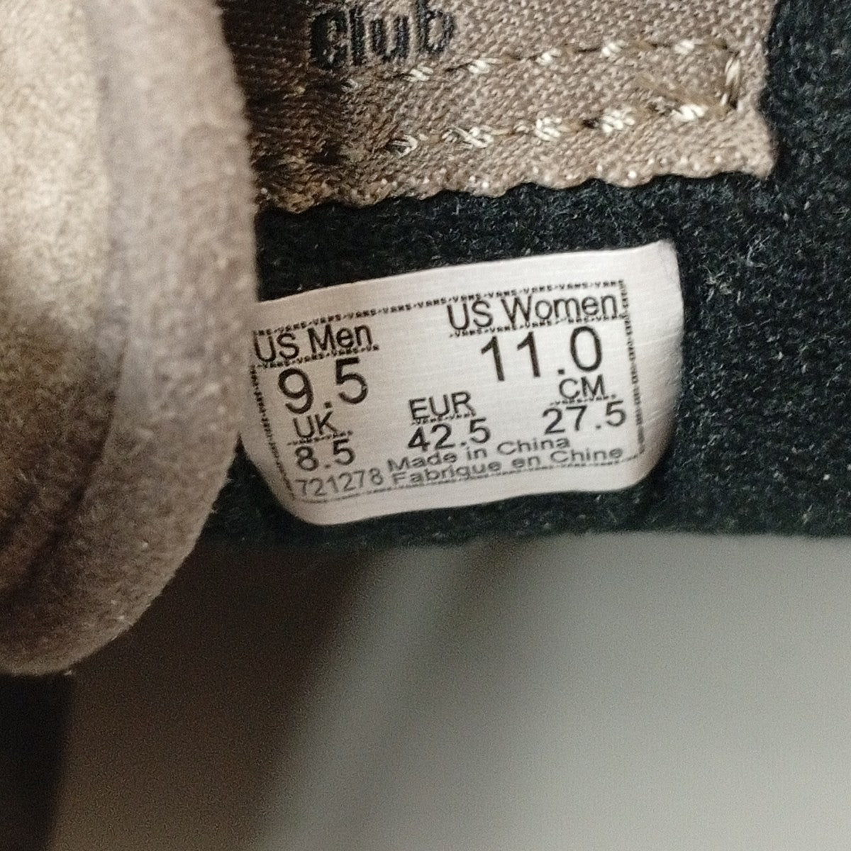 VANS VAULT×WTAPS Og Old Skool LスニーカーVN0A4P3XBMD1 古着・中古-6枚目のアイテム画像