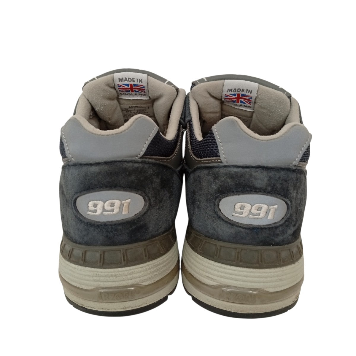 NEW BALANCE スニーカーM991NV 古着・中古-4枚目のアイテム画像