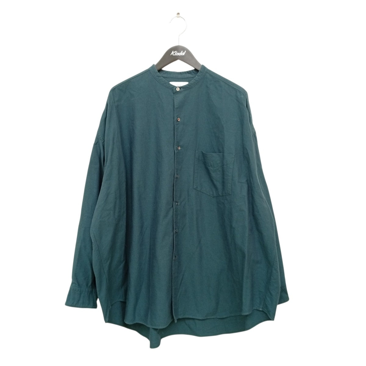Oxford Oversized Band Collar ShirtバンドカラーシャツGM233-50022C