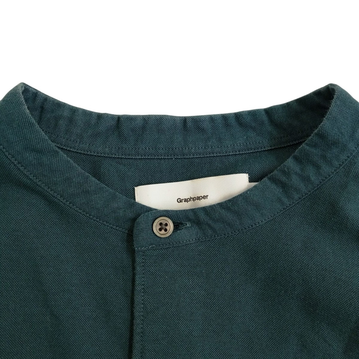 Oxford Oversized Band Collar ShirtバンドカラーシャツGM233-50022C