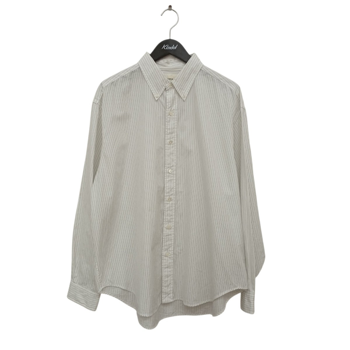 STRIPED DADDY SHIRTストライプ長袖シャツ24AMSBL09