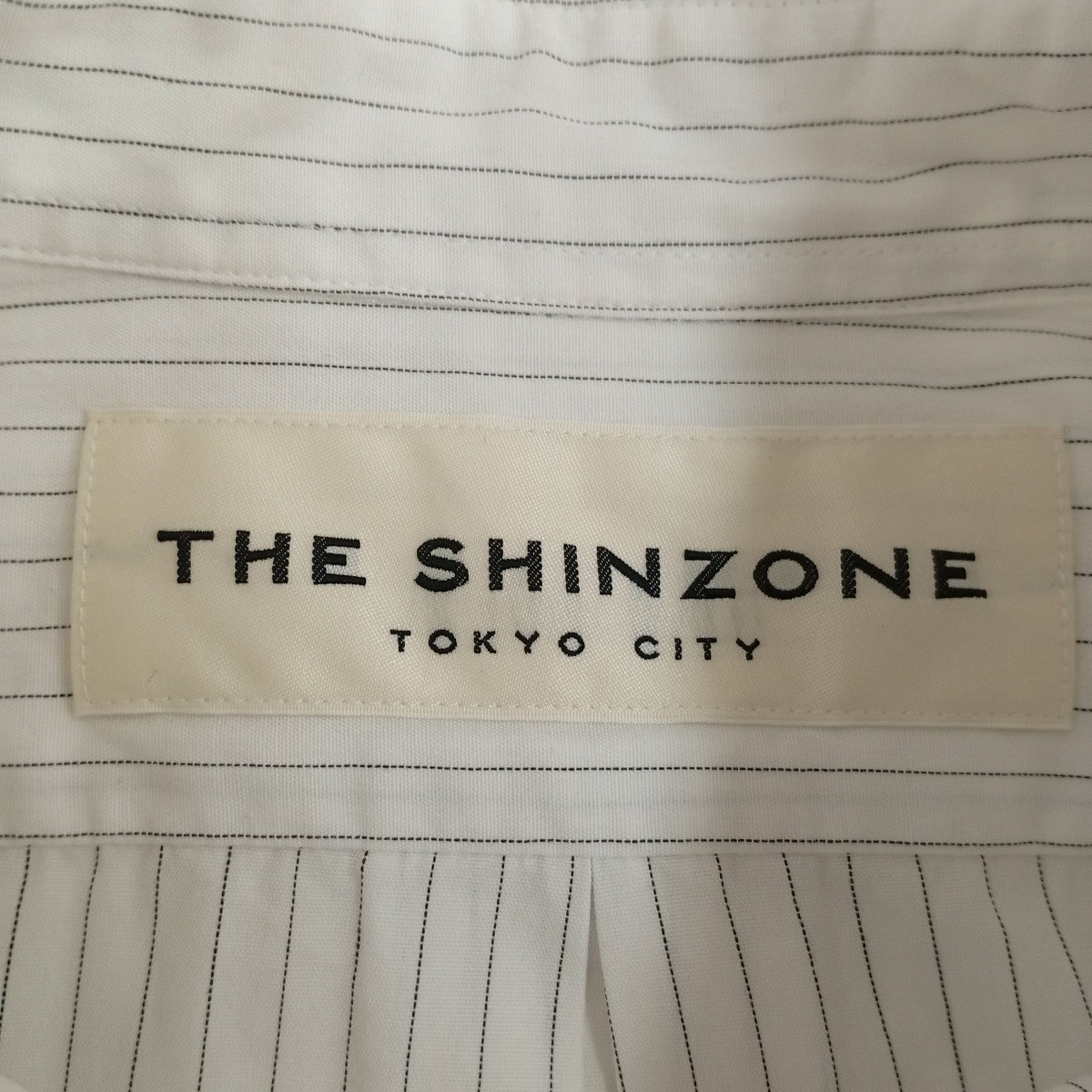 STRIPED DADDY SHIRTストライプ長袖シャツ24AMSBL09