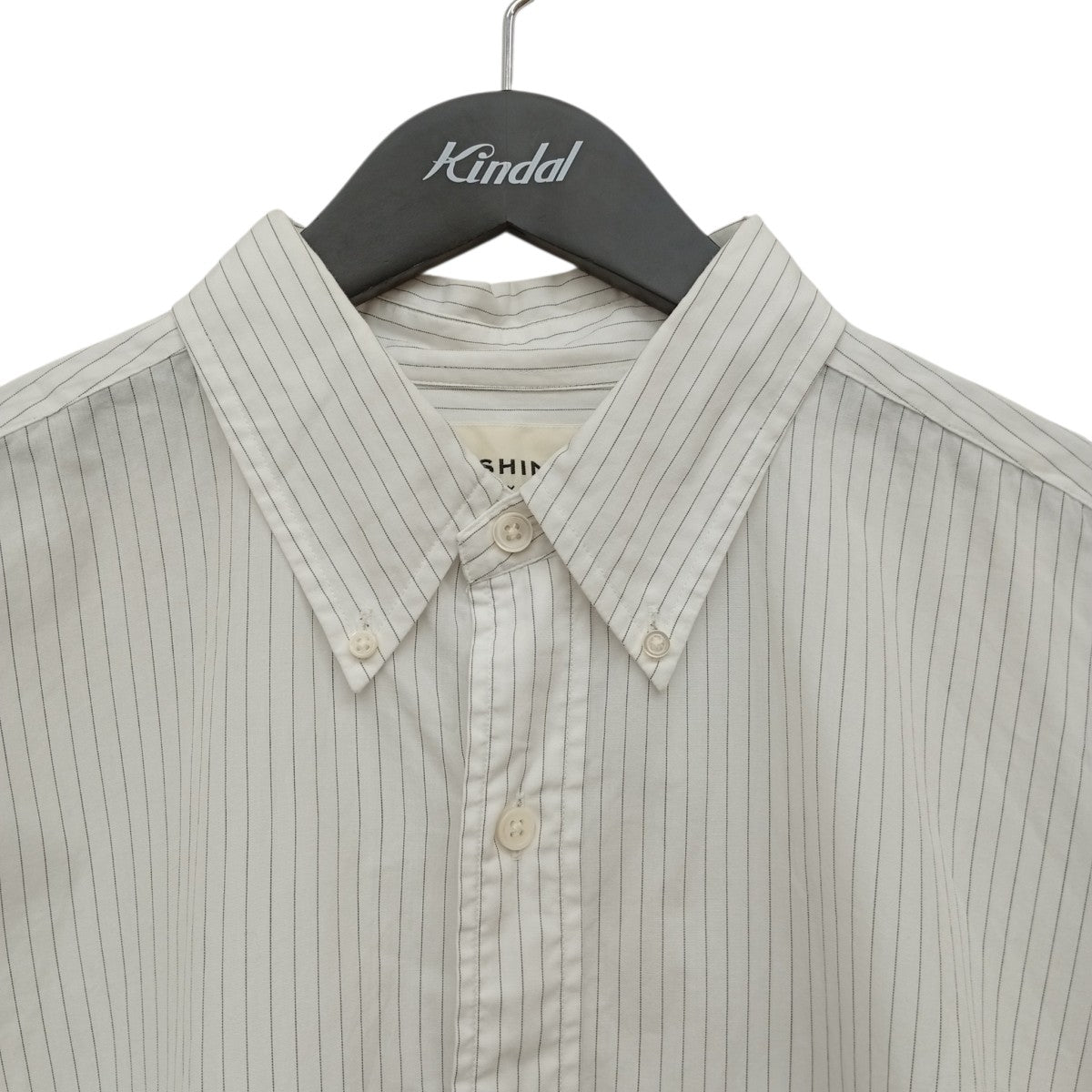 STRIPED DADDY SHIRTストライプ長袖シャツ24AMSBL09