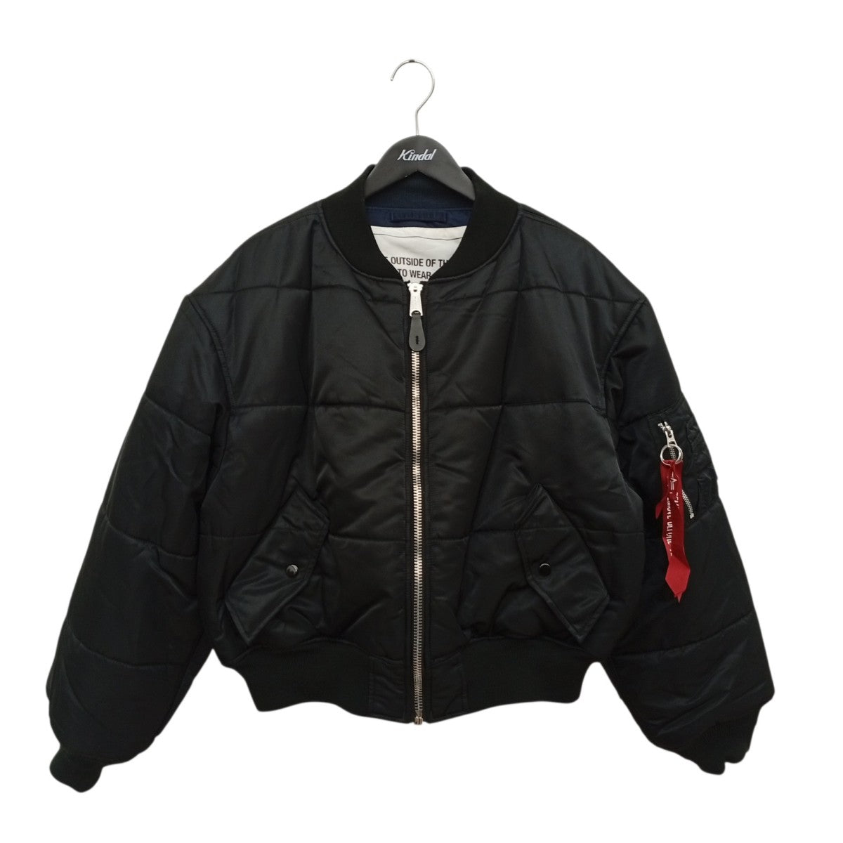 vetement×ALPHA INDUSTRIES 20AWReversible Bomber Jacketジャケット0615-00-573-8335 古着・中古-1枚目のアイテム画像