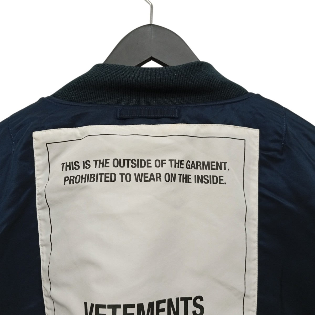 vetement×ALPHA INDUSTRIES 20AWReversible Bomber Jacketジャケット0615-00-573-8335 古着・中古-10枚目のアイテム画像