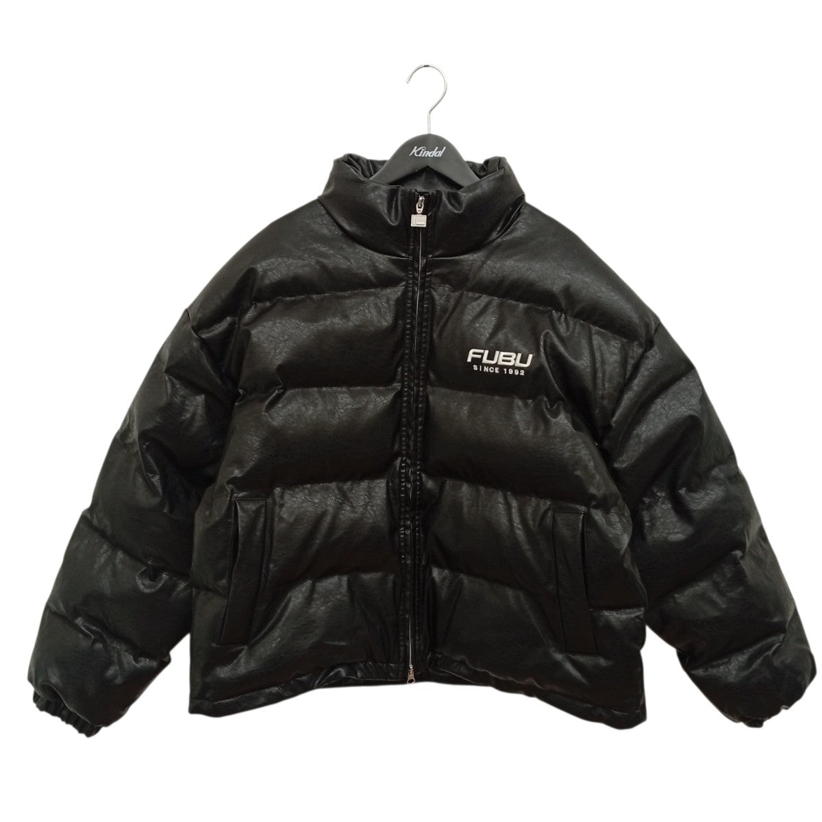 FUBU ECO LEATHER PUFFER JACKET中綿ジャケットFAM-42302 古着・中古-1枚目のアイテム画像