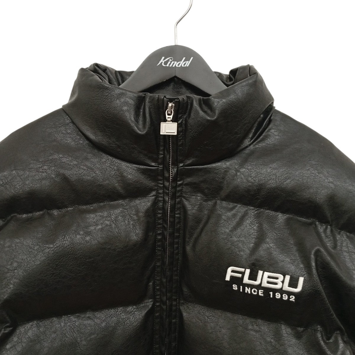 FUBU ECO LEATHER PUFFER JACKET中綿ジャケットFAM-42302 古着・中古-5枚目のアイテム画像