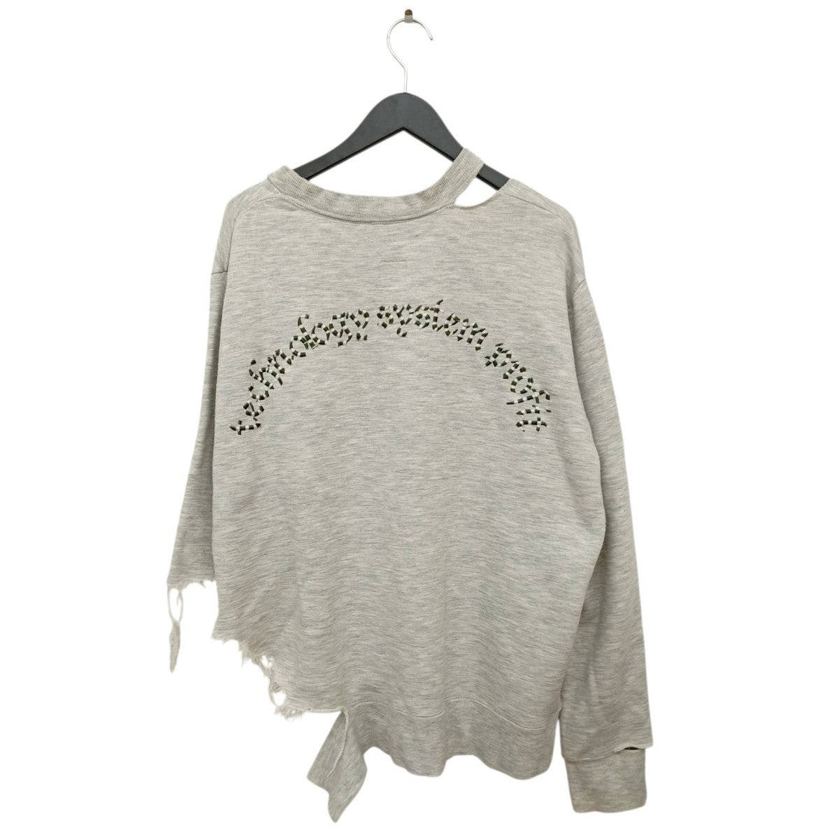 18AWRIPPED XXL TRAINERダメージ加工スウェットRB-SW-U02