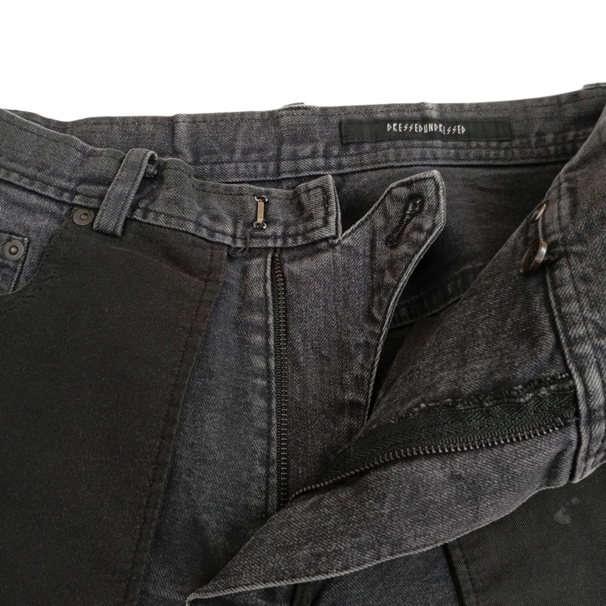 Inside Out Jeans ダメージ加工デニムパンツDUS19332