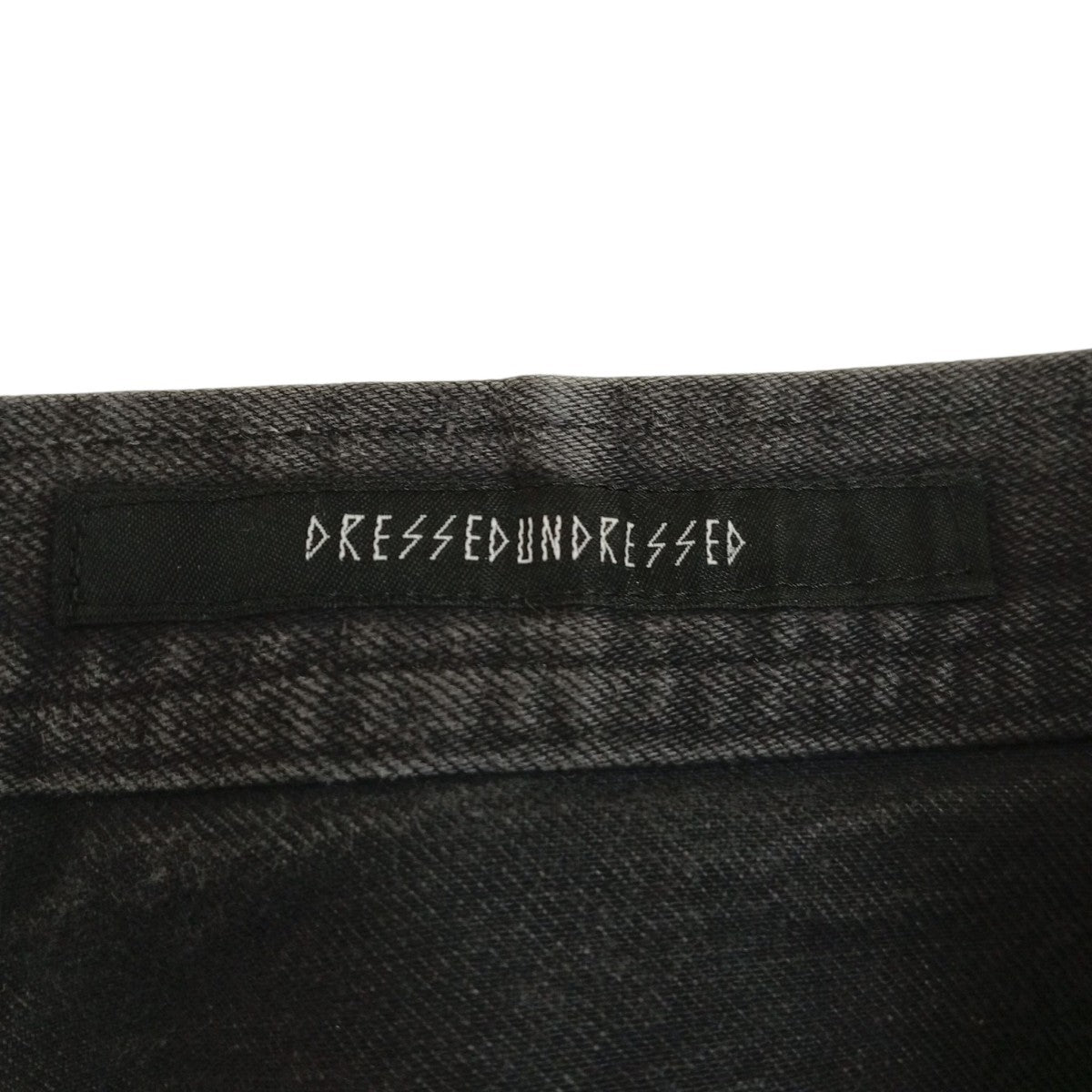 Inside Out Jeans ダメージ加工デニムパンツDUS19332