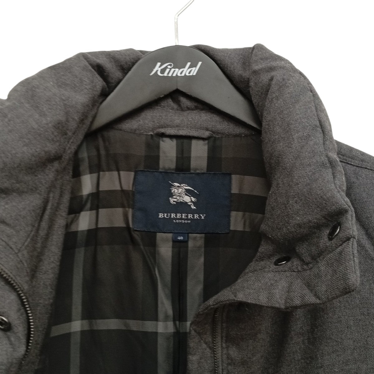 BURBERRY LONDON ダウンコートB1C33-854-08 古着・中古-6枚目のアイテム画像
