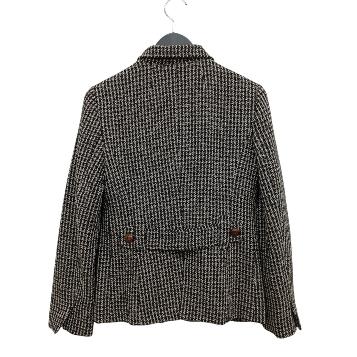 BURBERRY LONDON 千鳥格子ツイードジャケットFC023-780-55 古着・中古-2枚目のアイテム画像