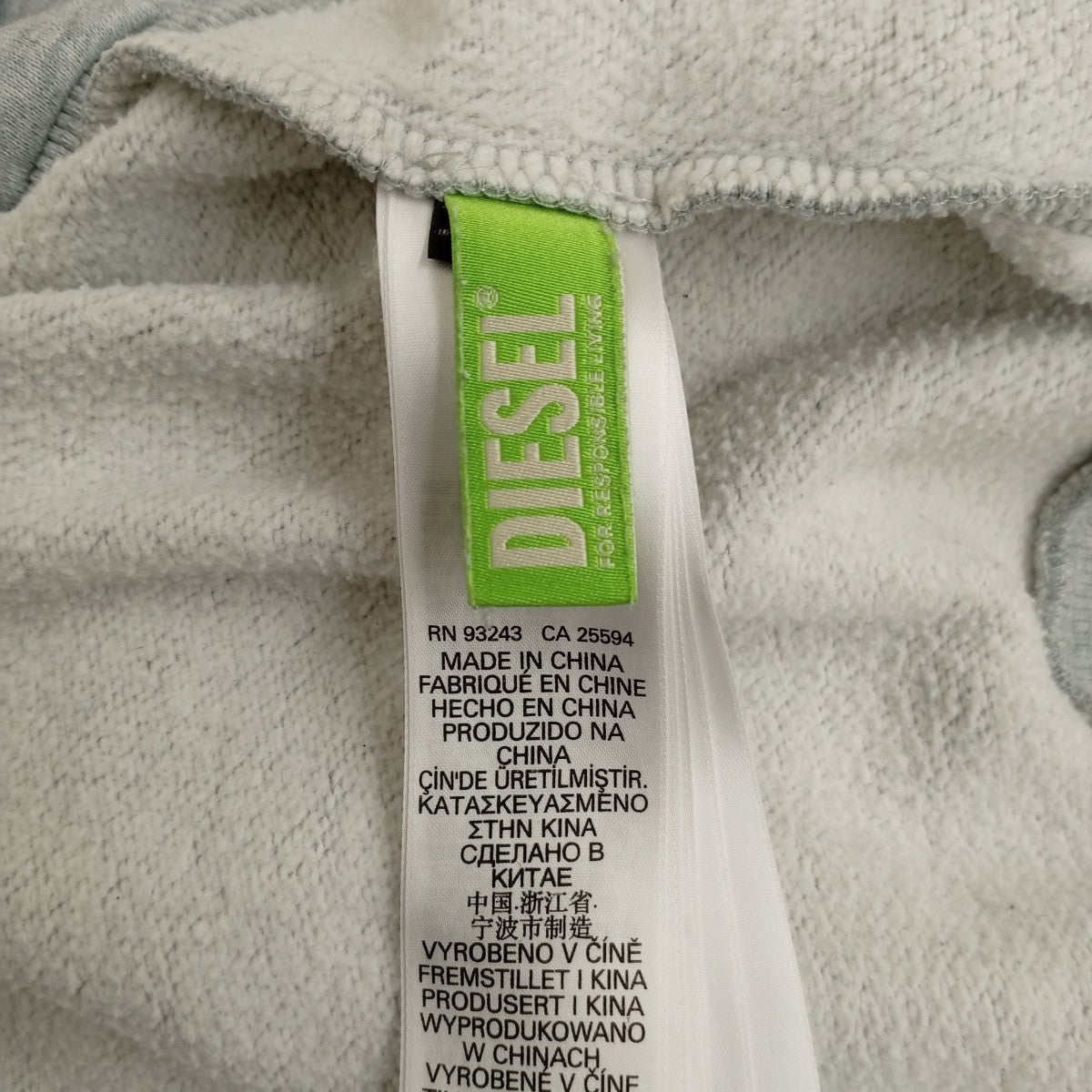 DIESEL パーカー 古着・中古-4枚目のアイテム画像