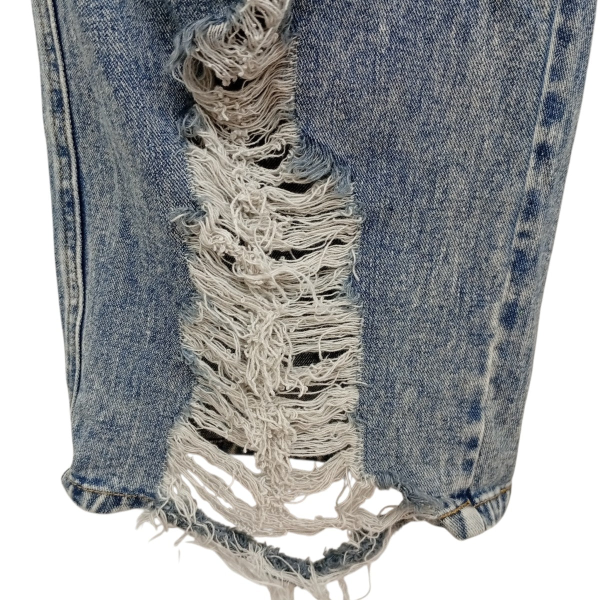 ダメージ加工デニムパンツ142001