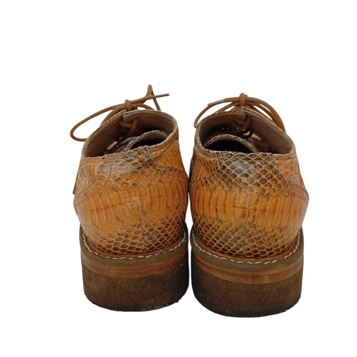 python design race-up shoesレザーシューズ