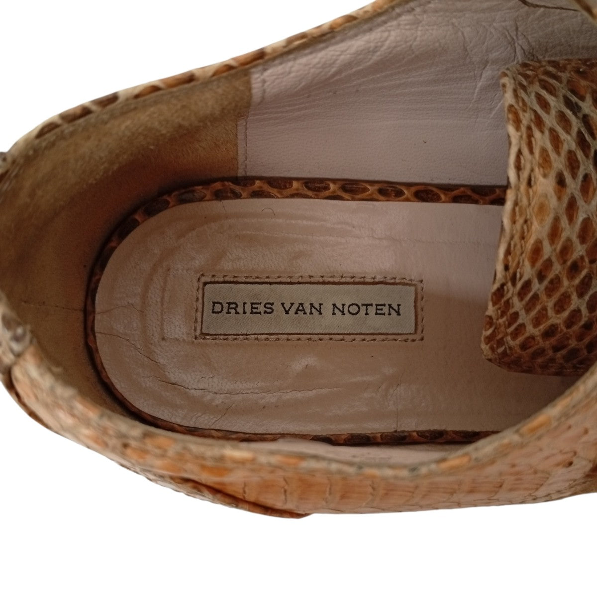 python design race-up shoesレザーシューズ