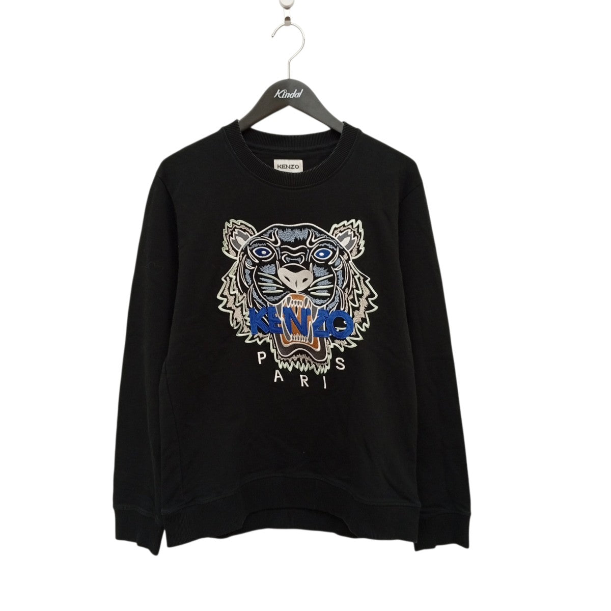 KENZO タイガー刺繍トレーナーFC55SW1234XL 古着・中古-1枚目のアイテム画像