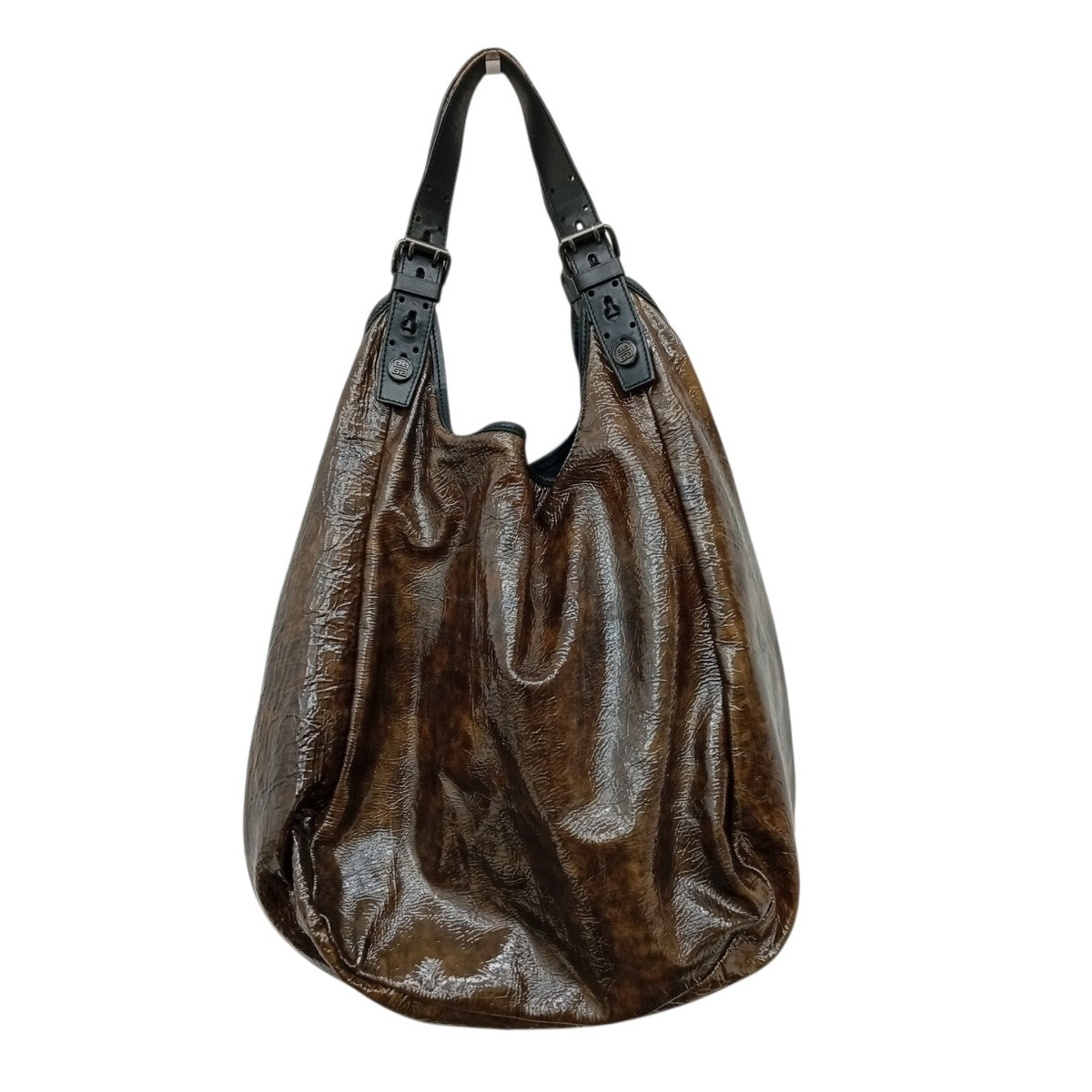 GIVENCHY エナメルトートトートバッグ 古着・中古-2枚目のアイテム画像