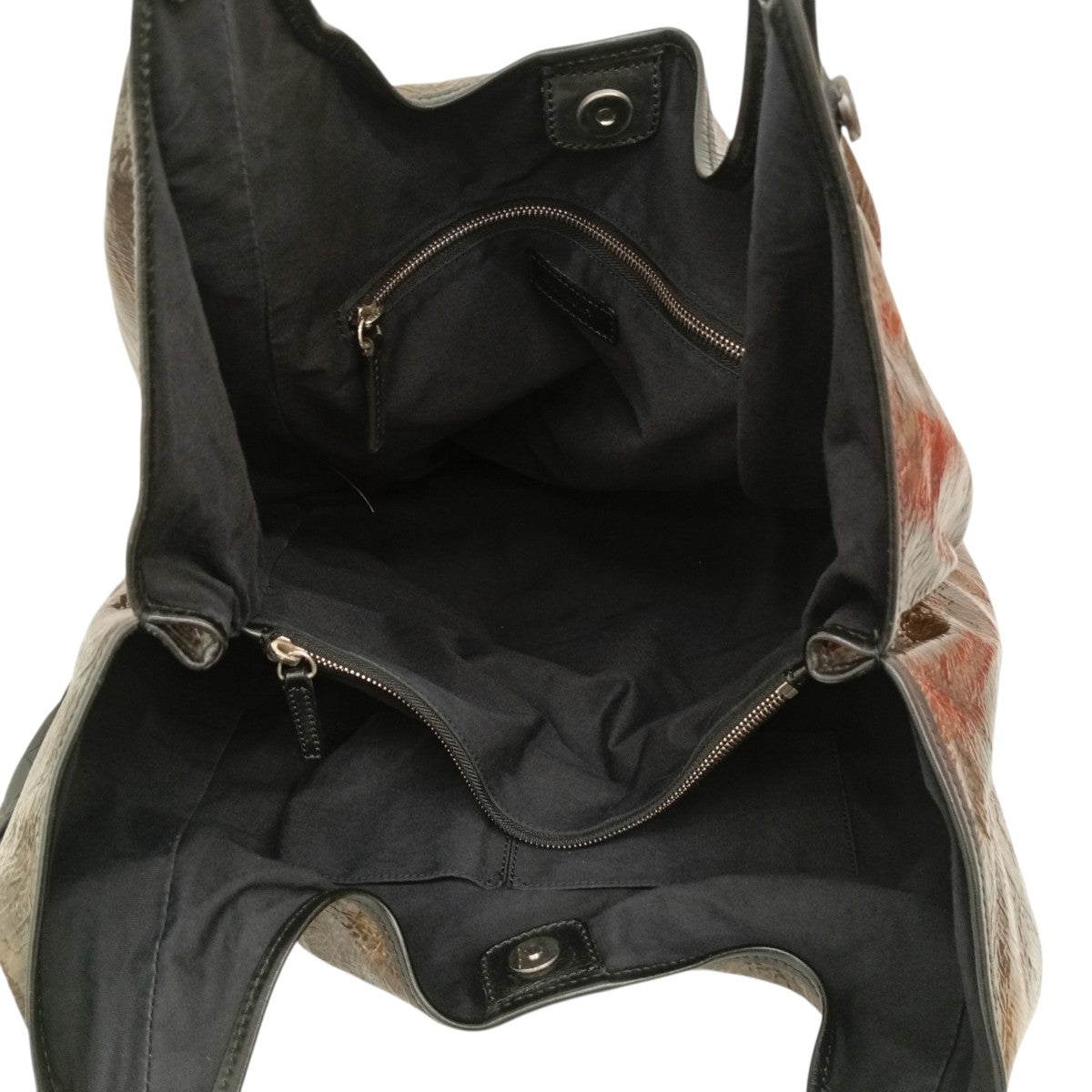GIVENCHY エナメルトートトートバッグ 古着・中古-5枚目のアイテム画像