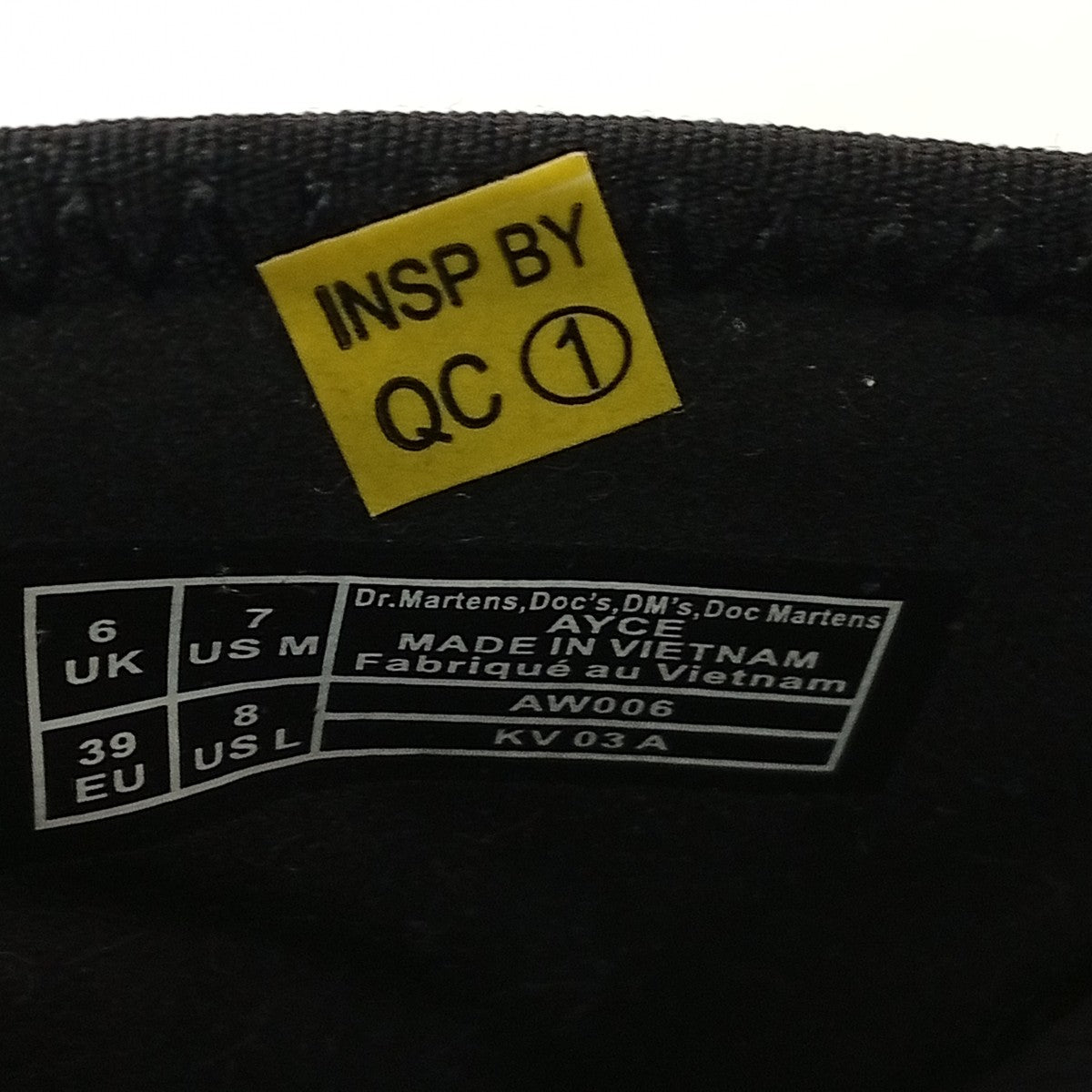 Dr．Martens AYCE スライドレザーサンダルKV03A 古着・中古-6枚目のアイテム画像