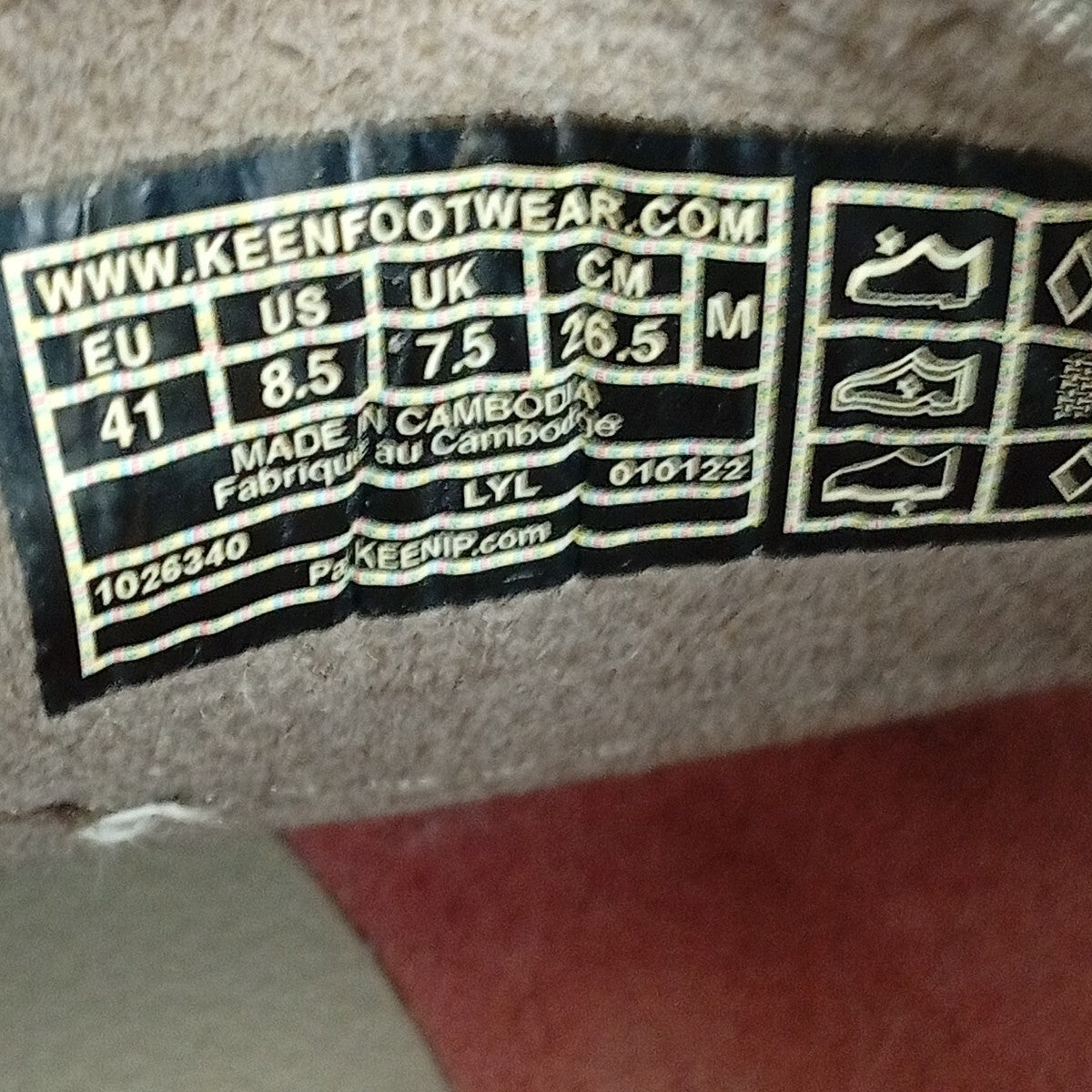 KEEN UNEEKサンダル1026340 古着・中古-7枚目のアイテム画像