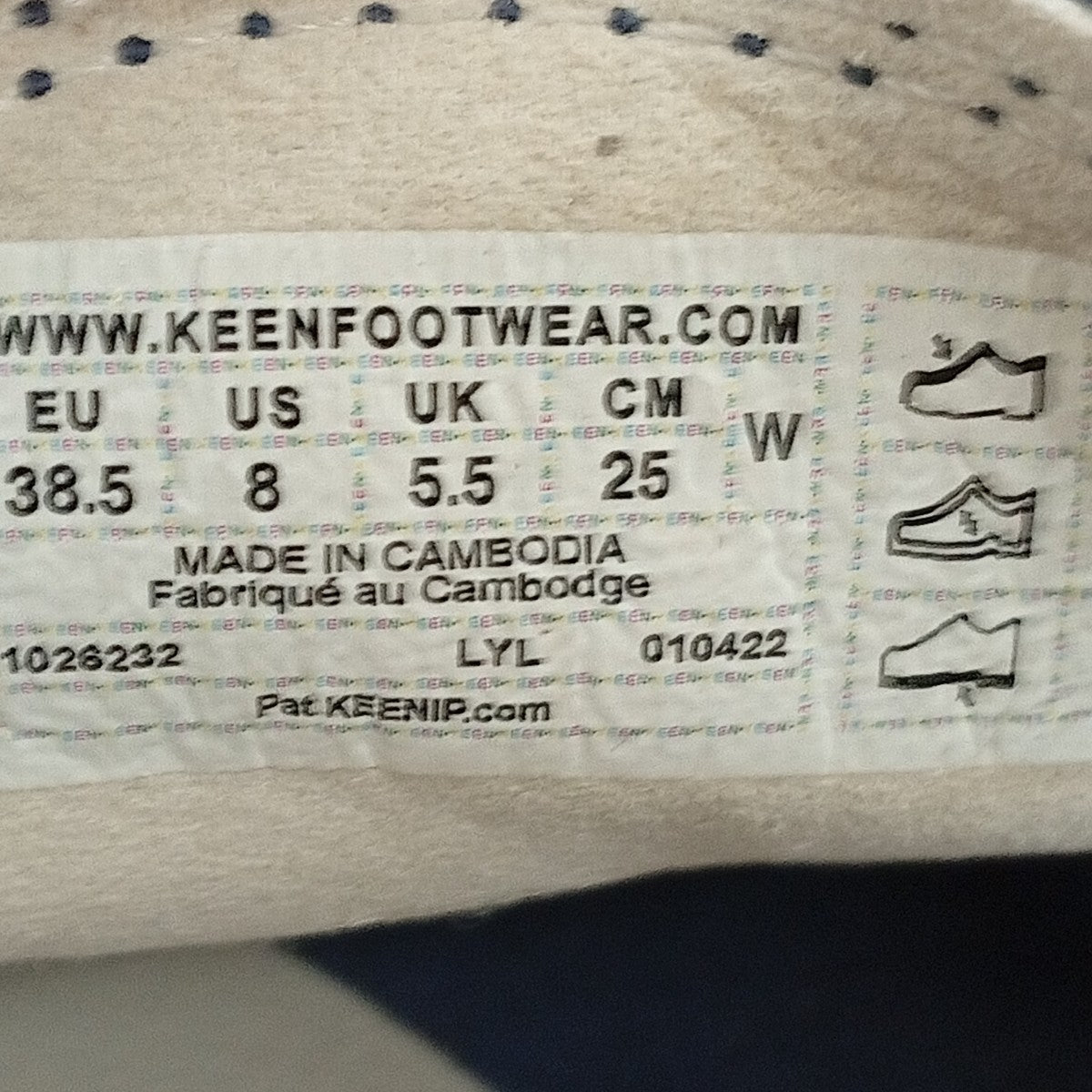 KEEN UNEEK CANVASサンダル1026232 古着・中古-7枚目のアイテム画像