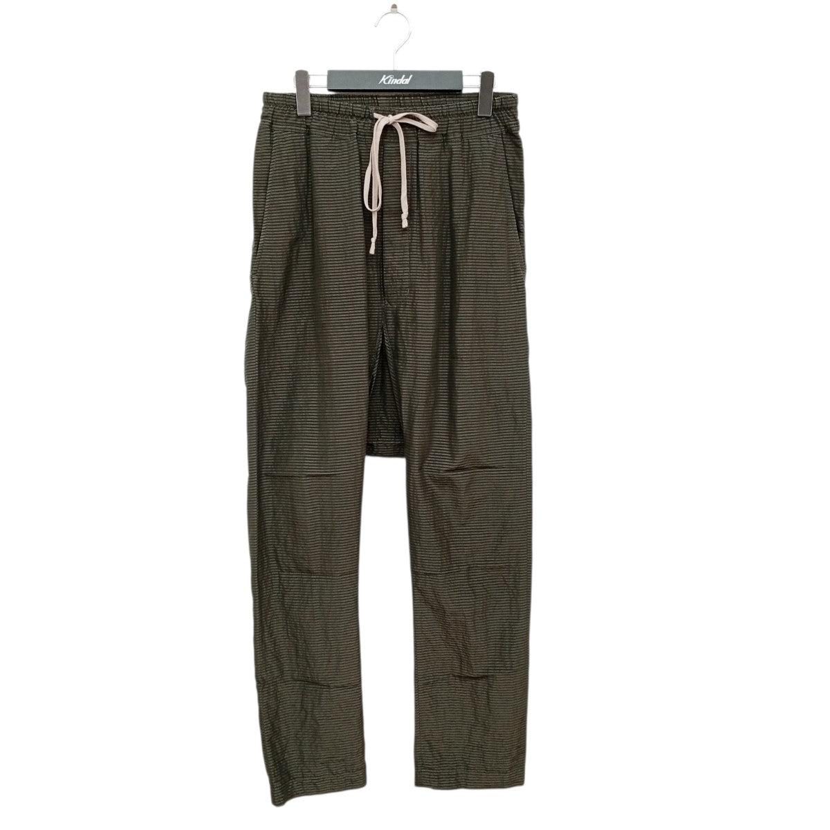 RICK OWENS ボーダーパンツ 古着・中古-1枚目のアイテム画像